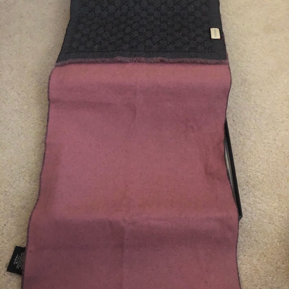 Metállic  GG wool scarf - Picture 5 of 6